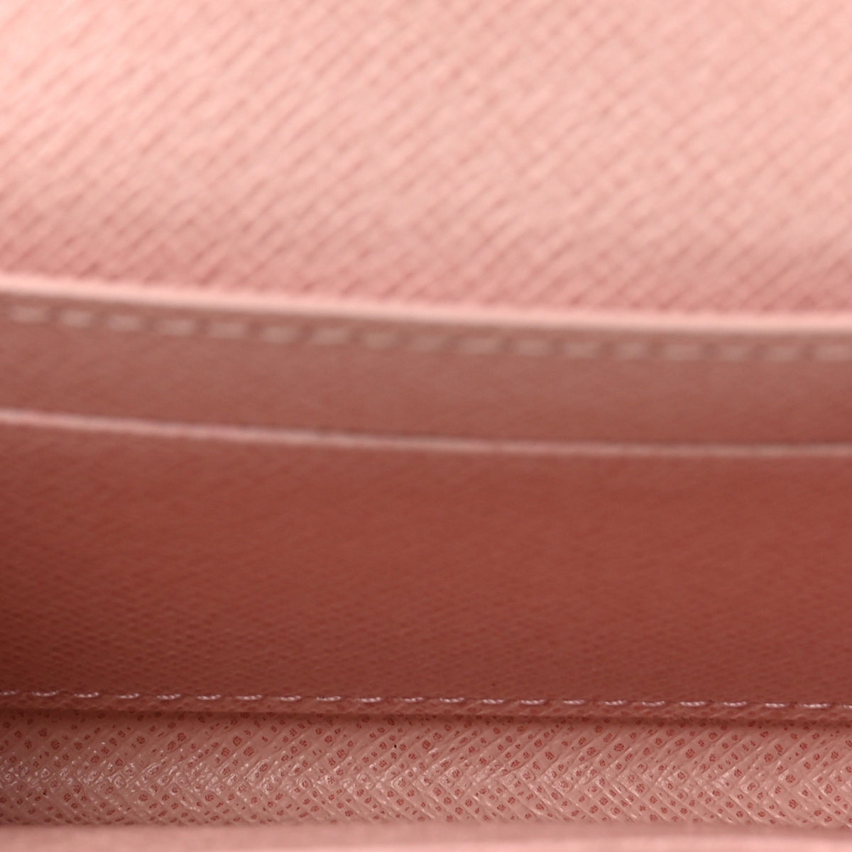 Damier Ebene Rosalie Coin Purse Rose Ballerine