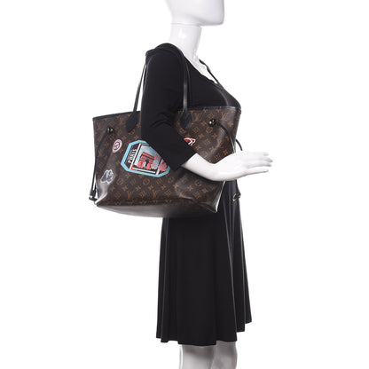 Louis Vuitton Monogram World Tour Neverfull MM 2 of 13