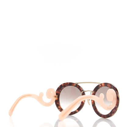 Prada Baroque Sunglasses SPR 13S Tortoise Pink 4 of 8