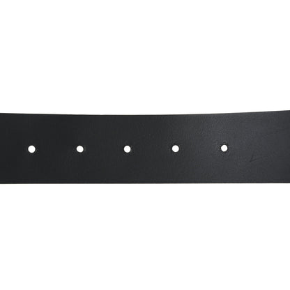 Gucci Selleria Calfskin Monochrome Interlocking G 37mm Belt 80 32 Black 3 of 4