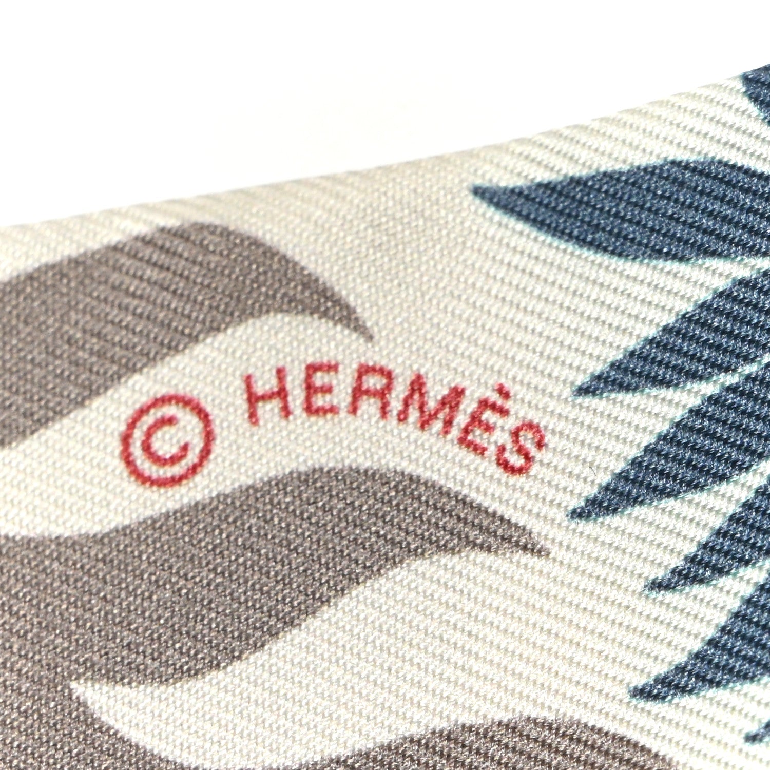 Hermes Silk Le Charme D Orphee Twilly Etoupe Creme Vert 4 of 4
