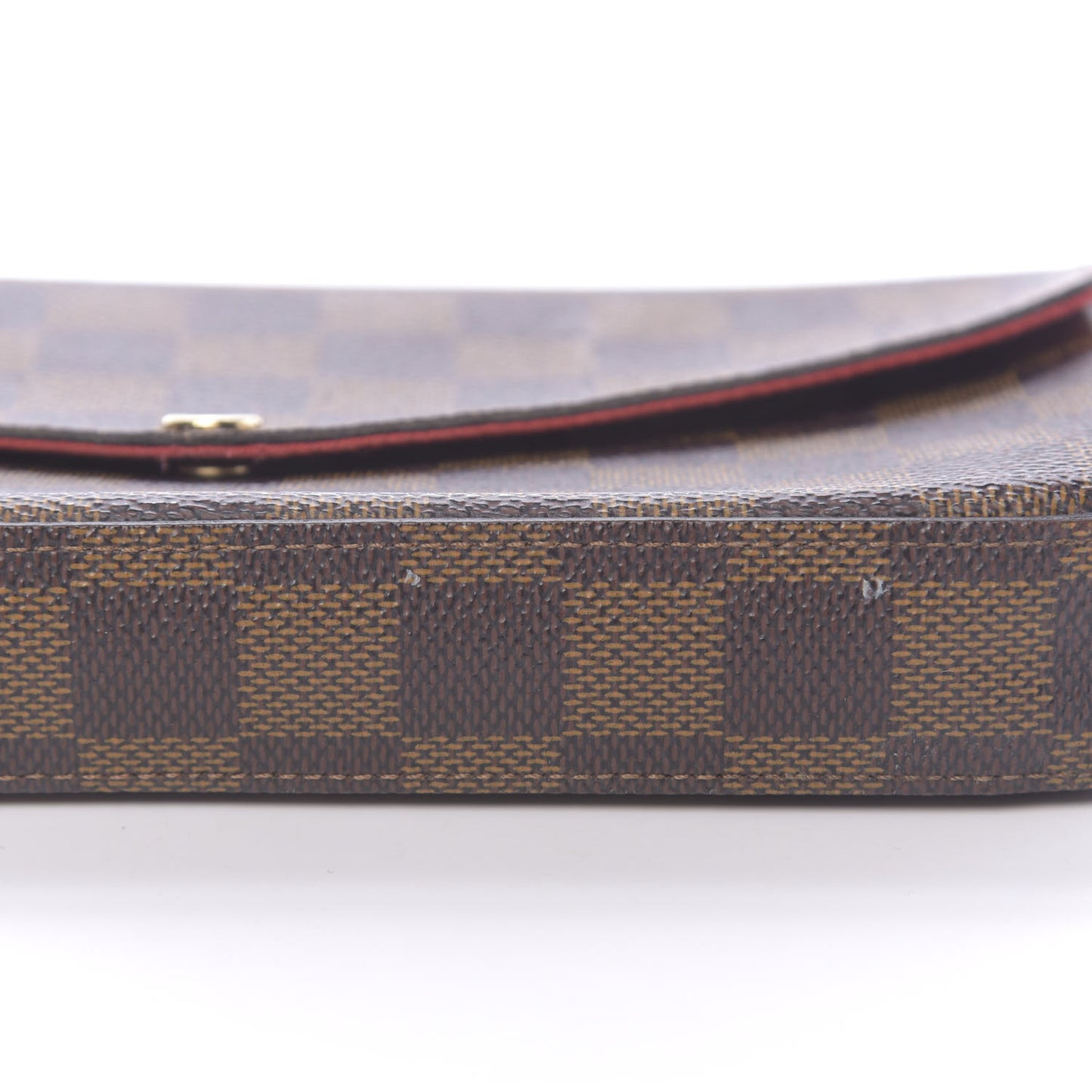 Damier Ebene Pochette Felicie Chain Wallet