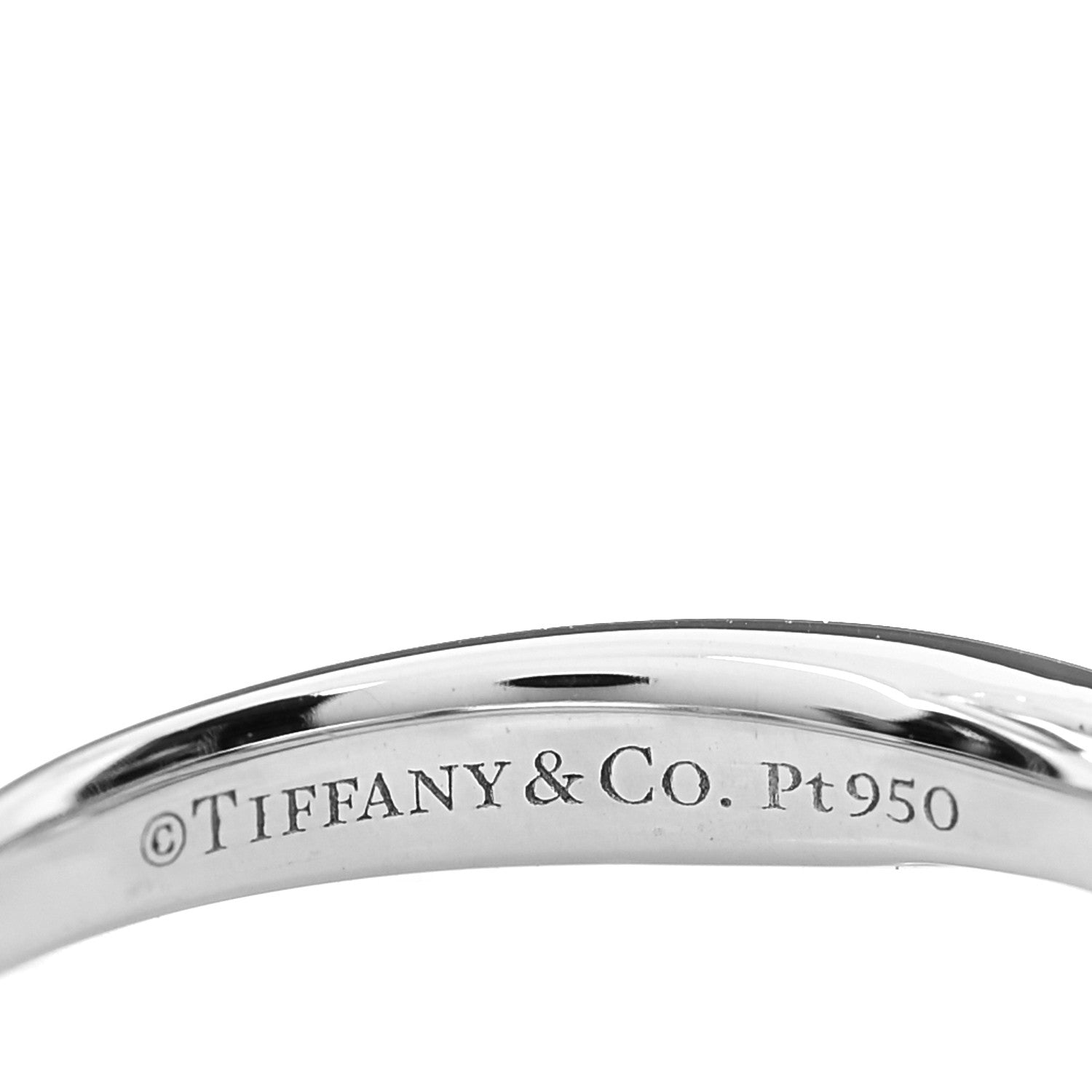 Tiffany Platinum Diamond .20ct Harmony Solitaire Engagement Ring 49 5 5 of 7