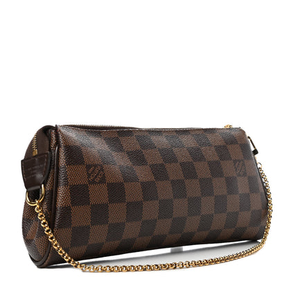 Louis Vuitton Damier Ebene Eva Clutch 2 of 4