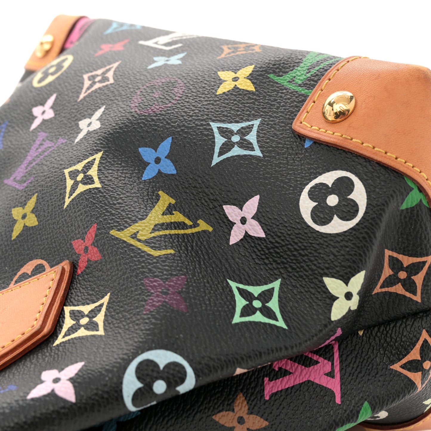 Monogram Multicolor Audra Black