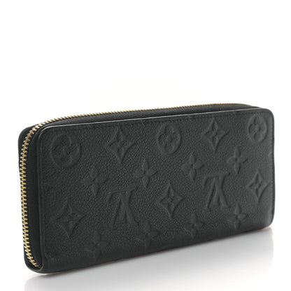 Louis Vuitton Empreinte Clemence Wallet Black 3 of 8