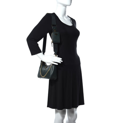 Prada Saffiano Lux Re-Edition 2005 Shoulder Bag Smeraldo 2 of 11