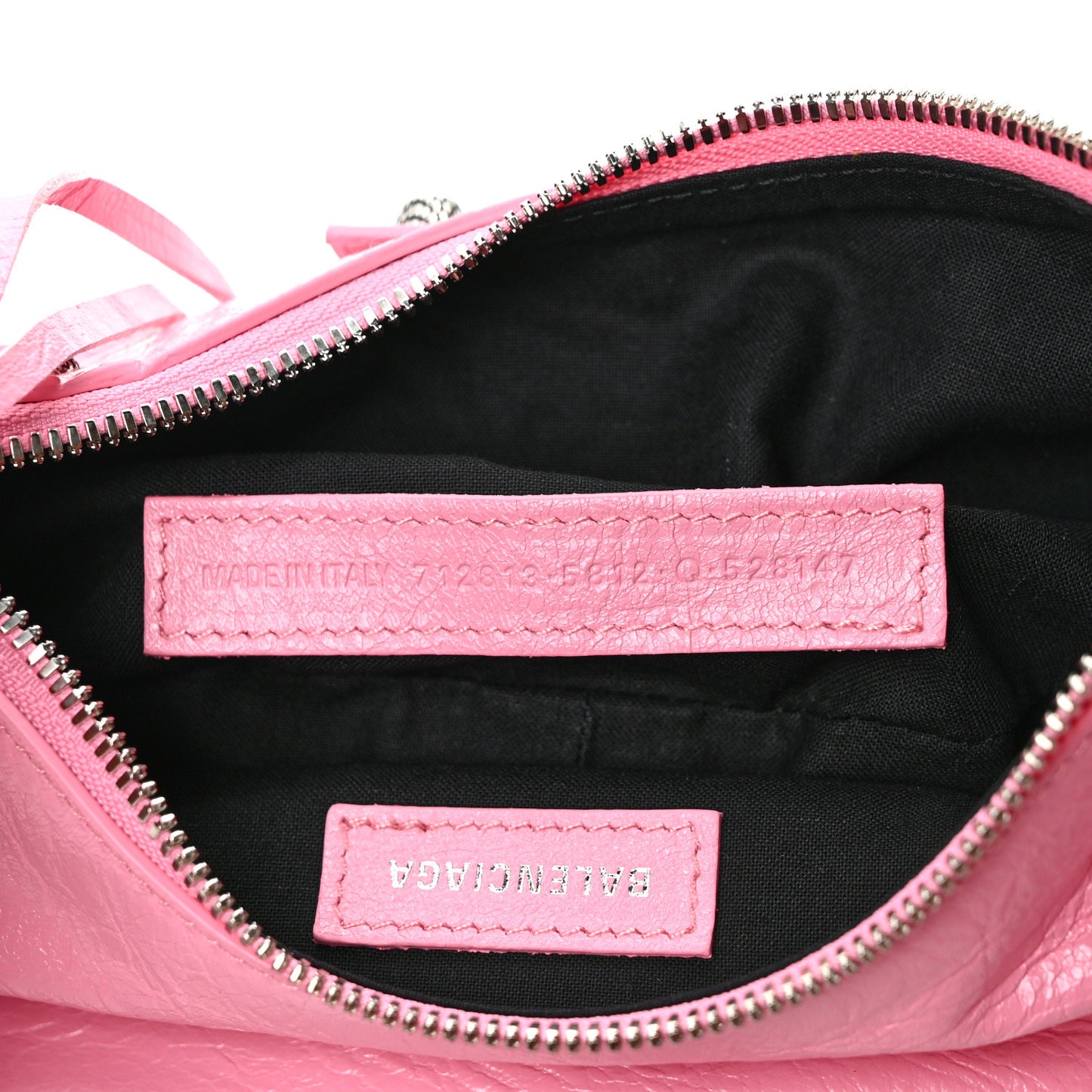 Agneau Arena Le Cagole Chain Shoulder Bag XS Sweet Pink
