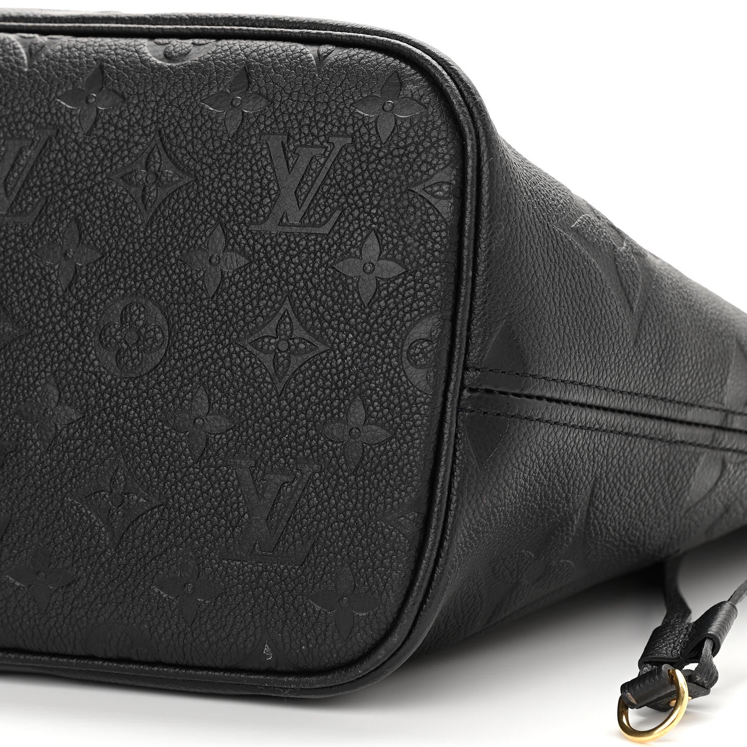 Louis Vuitton Empreinte Monogram Giant Neverfull MM Black 10 of 10