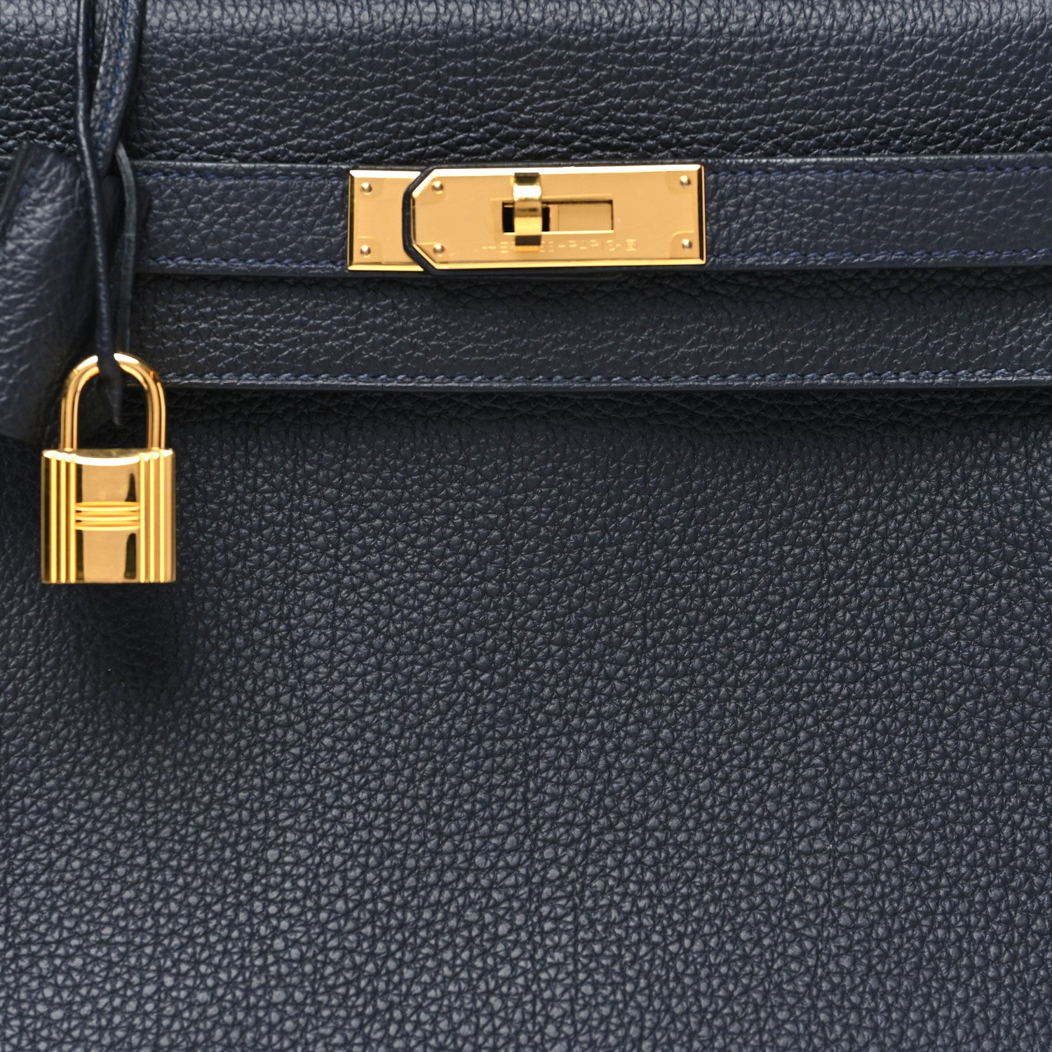 Hermes Togo Kelly Retourne 28 Bleu Nuit 8 of 11