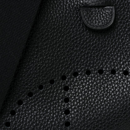 Hermes Taurillon Clemence Evelyne II PM Black 6 of 9