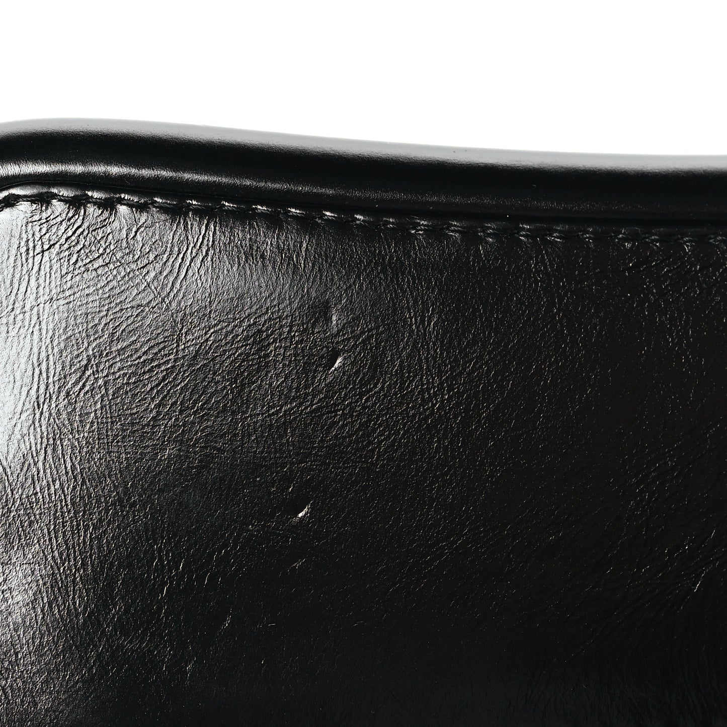 Aged Calfskin Quilted Small Gabrielle Backpack Black