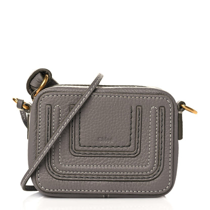 Chloe Calfskin Mini Marcie Crossbody Bag Cashmere Grey 1 of 8