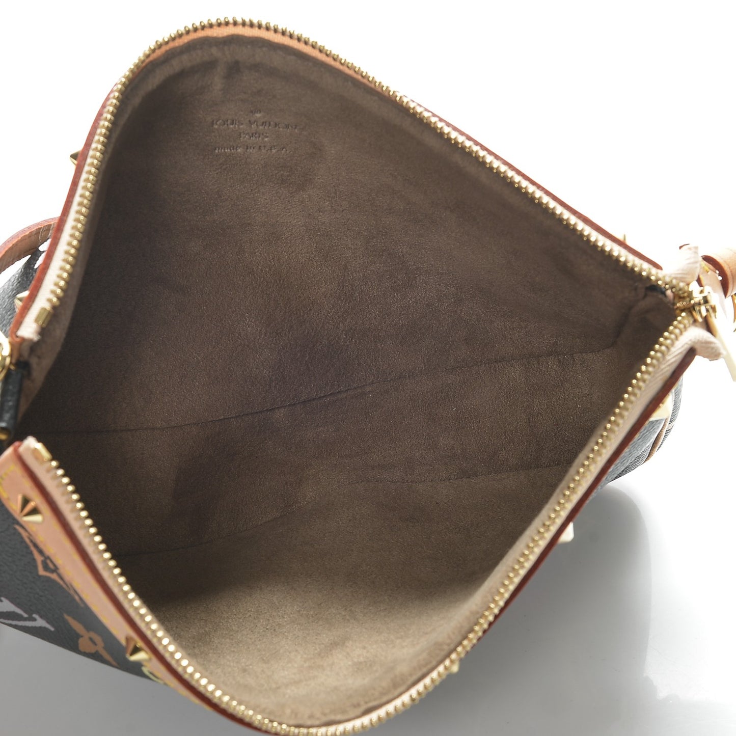 Monogram Multicolor Pochette Accessories Black
