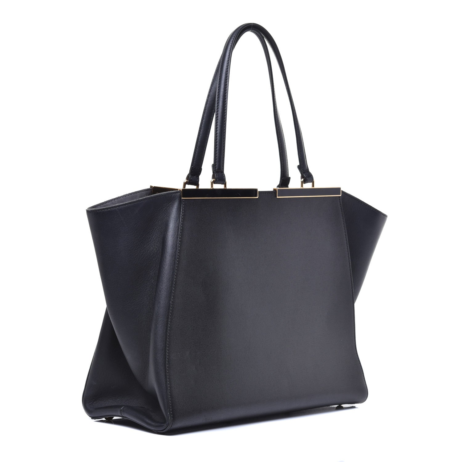 Fendi Vitello Elite Large 3Jours Tote Black 3 of 10