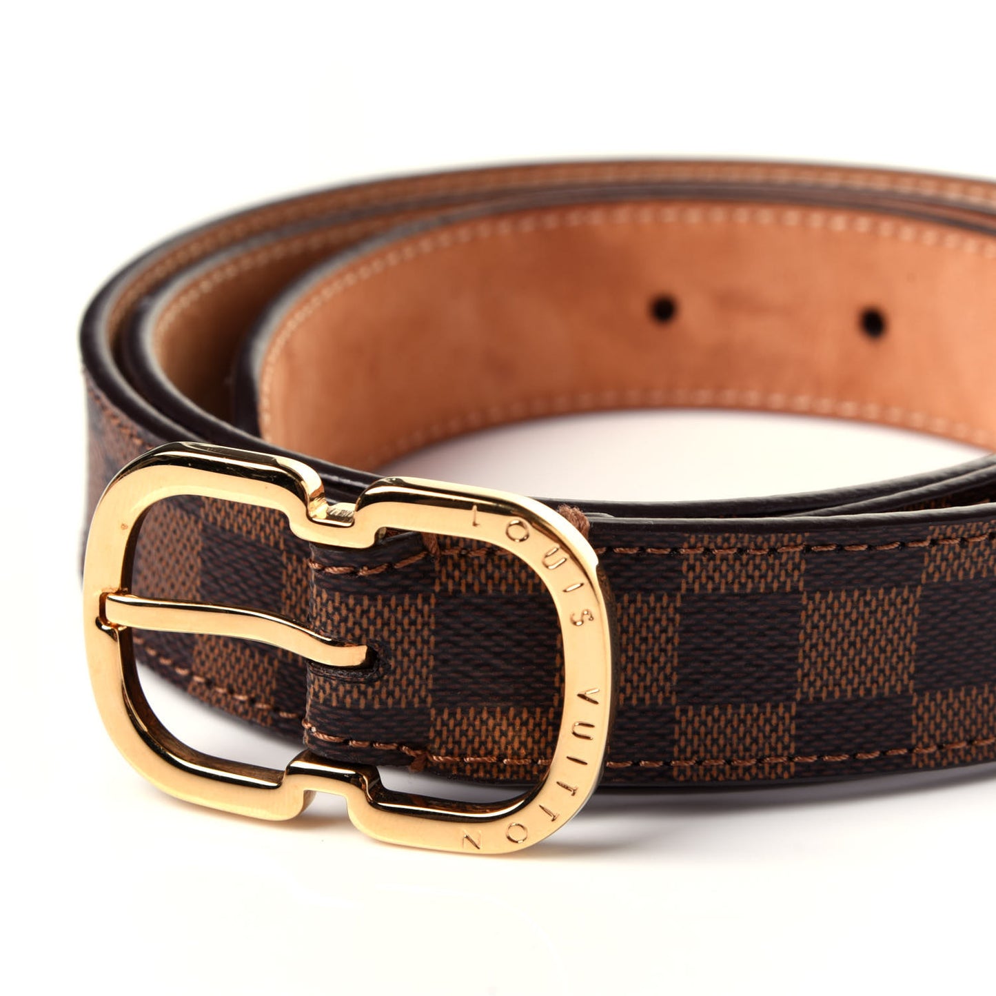 Damier Ebene Mini 25mm Belt 85 34