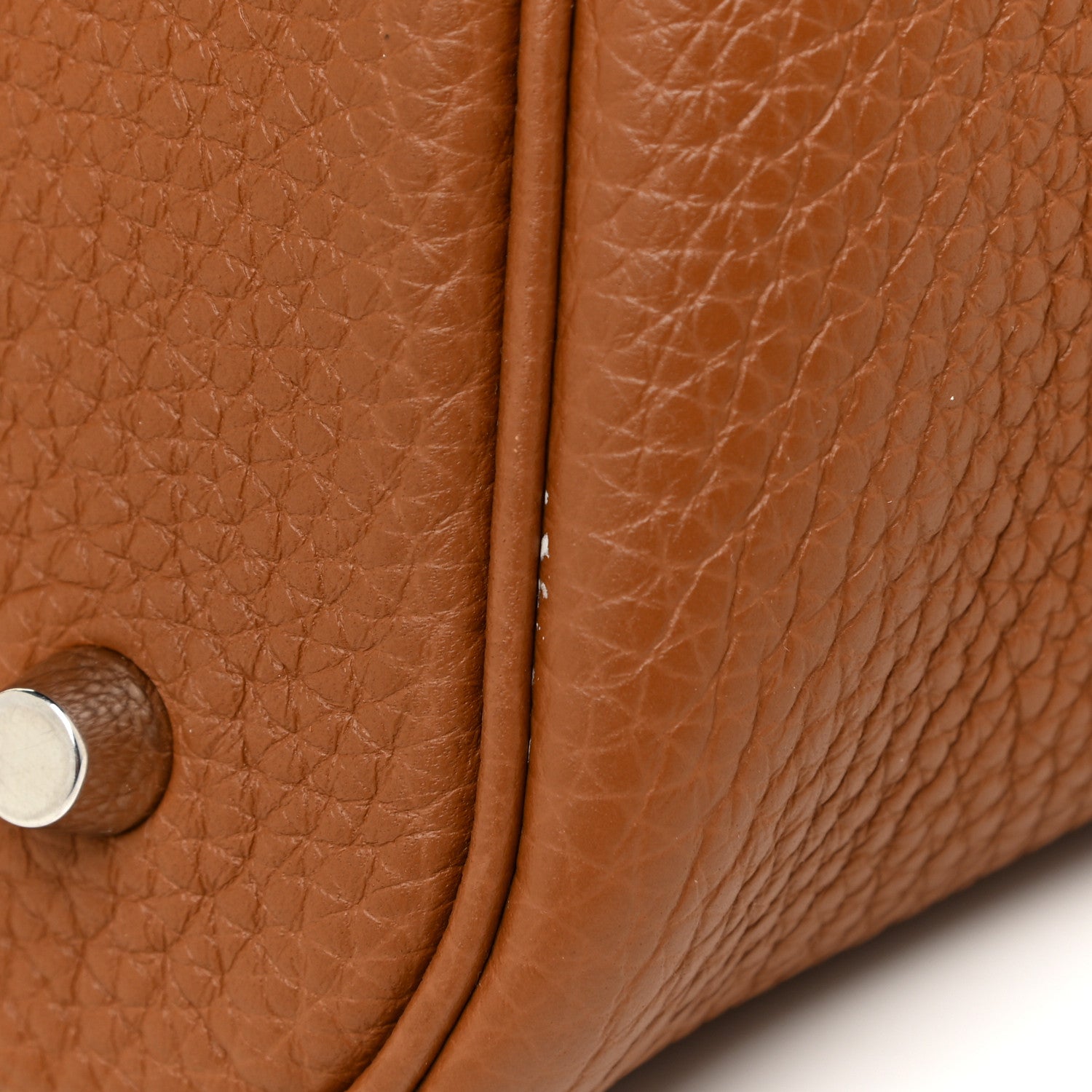 Hermes Taurillon Clemence Picotin Lock 22 MM Gold 11 of 13