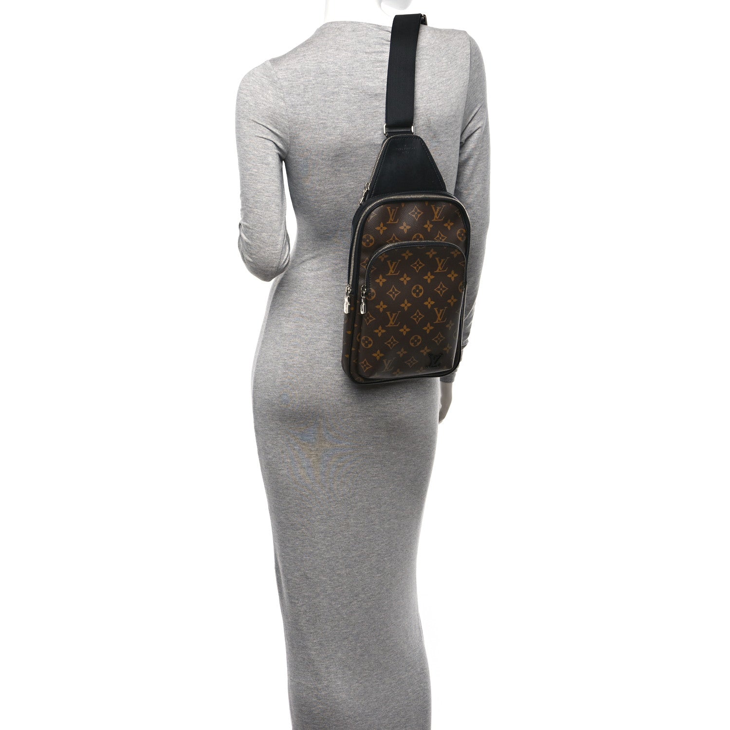 Louis Vuitton Monogram Macassar Avenue Sling Bag NM 2 of 9