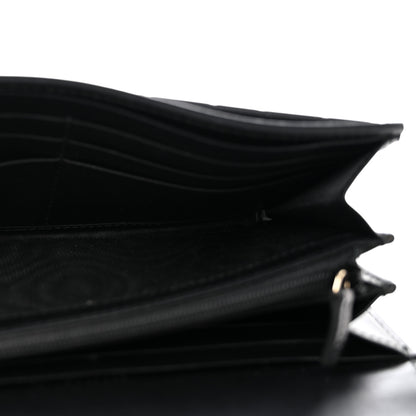 Gucci Microguccissima Bow Continental Wallet Black 5 of 10