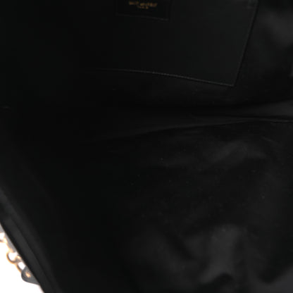 Saint Laurent Patent Matelasse Monogram Large Jamie 4.3 Black 5 of 10