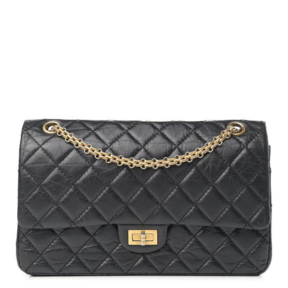 Chanel Aged Calfskin Quilted 2.55 Reissue 227 Flap Black 1 of 14