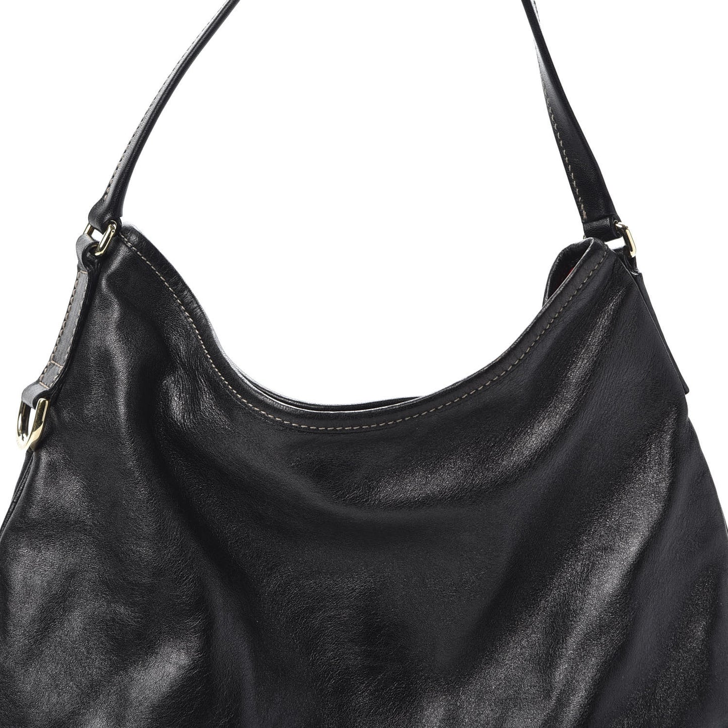 Calfskin Medium New Britt Hobo Black