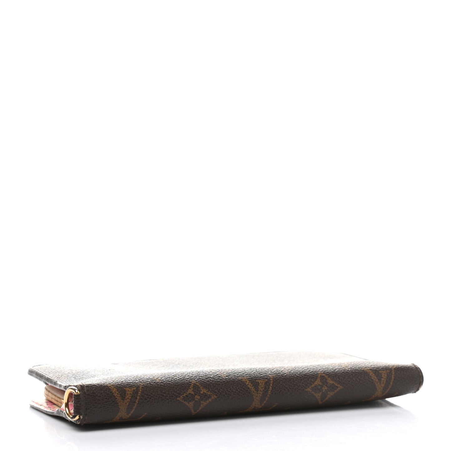 Monogram Leopard Insolite Wallet Blanc Corail
