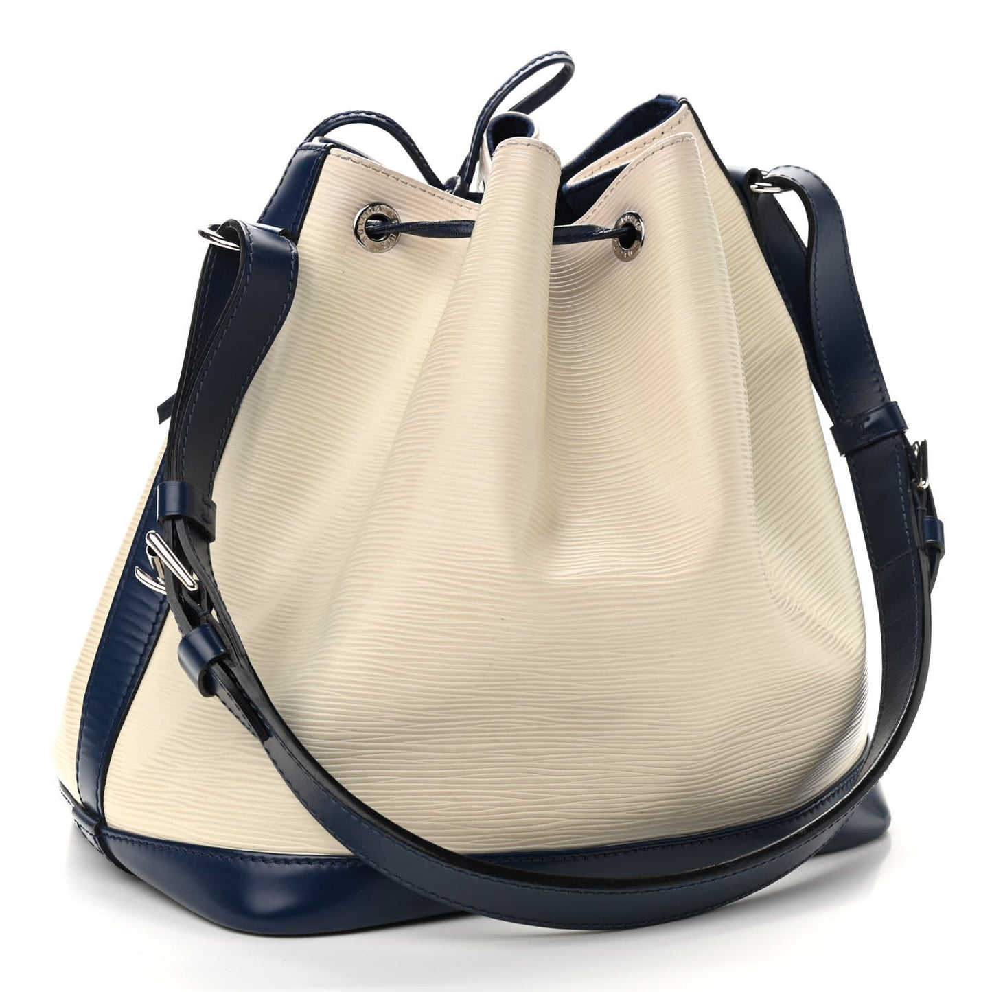 Epi Petit Bi-Color Noe Ivory Indigo