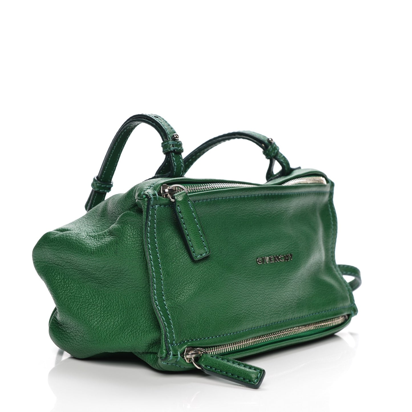 Sugar Goatskin Mini Pandora Emerald