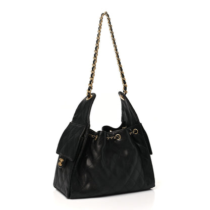 Chanel Caviar Quilted Small Chanel 25 Handbag Black 2 of 10
