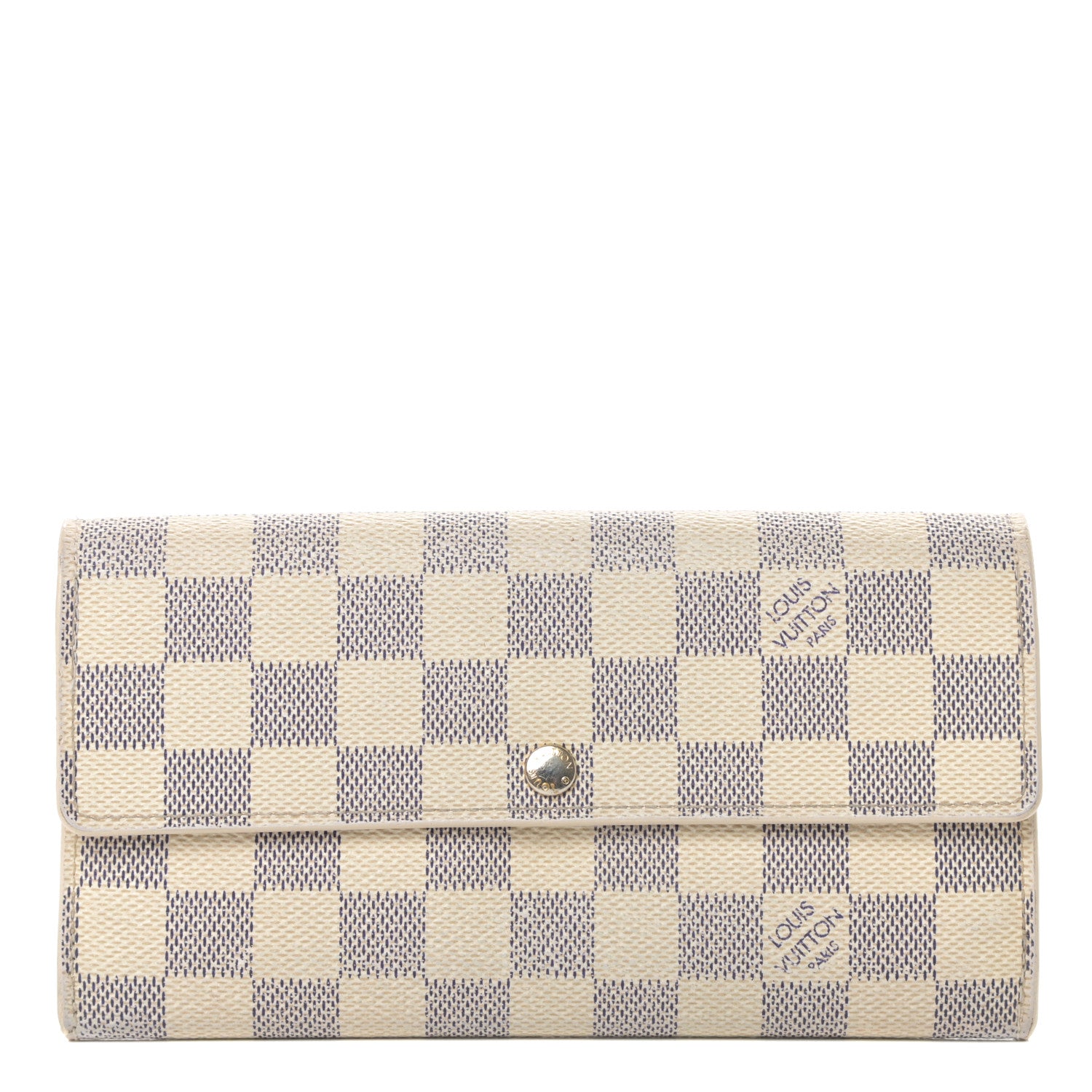 Louis Vuitton Damier Azur Sarah Wallet 1 of 14