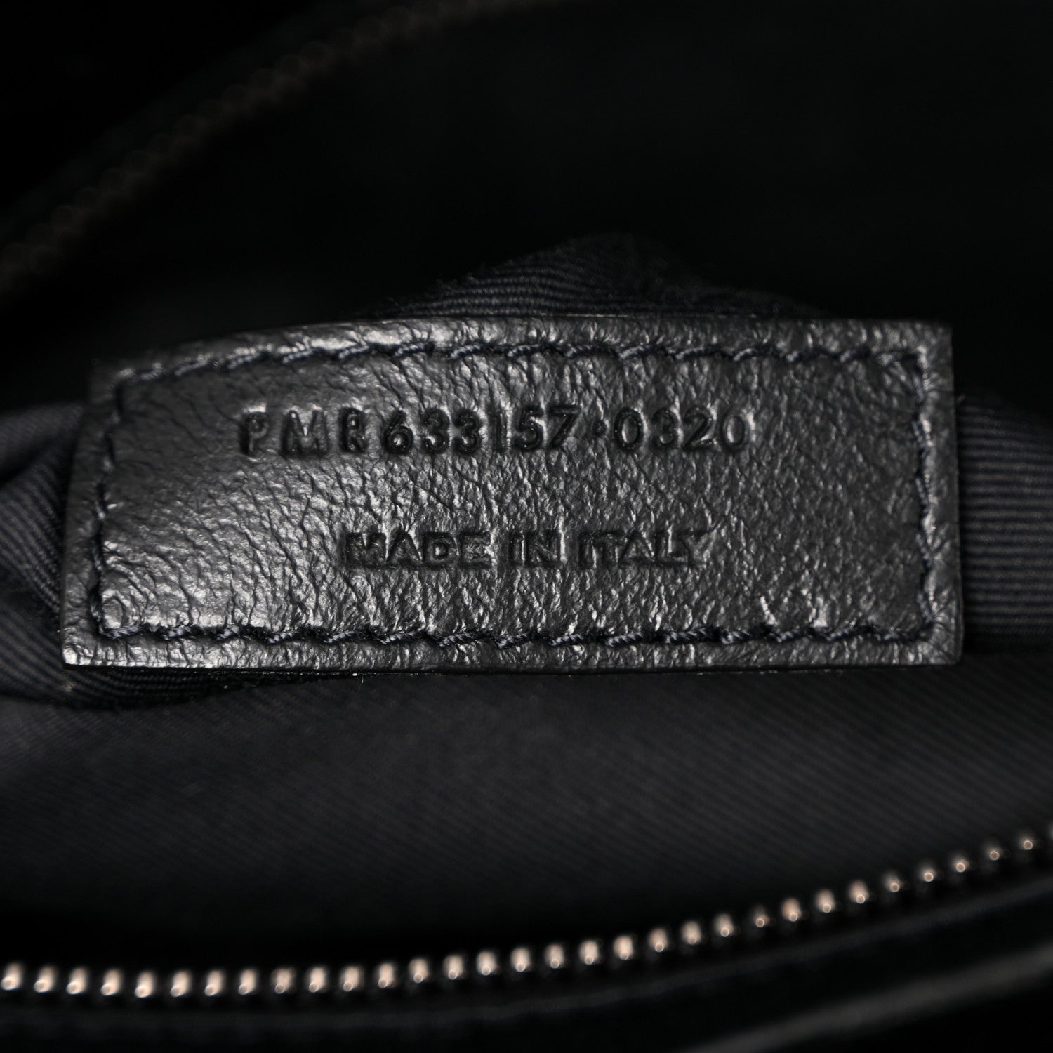 Saint Laurent Crinkled Calfskin Matelasse Monogram Large Niki Chain Satchel Black Black 7 of 10