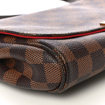 Louis Vuitton Damier Ebene Favorite MM 9 of 14