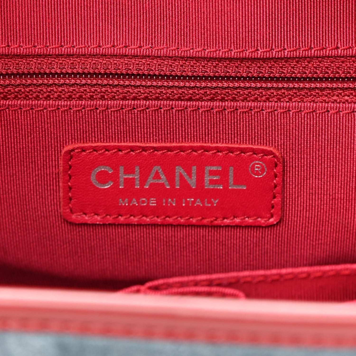 Chanel Suede Calfskin Quilted Medium Gabrielle Hobo Blue 6 of 9