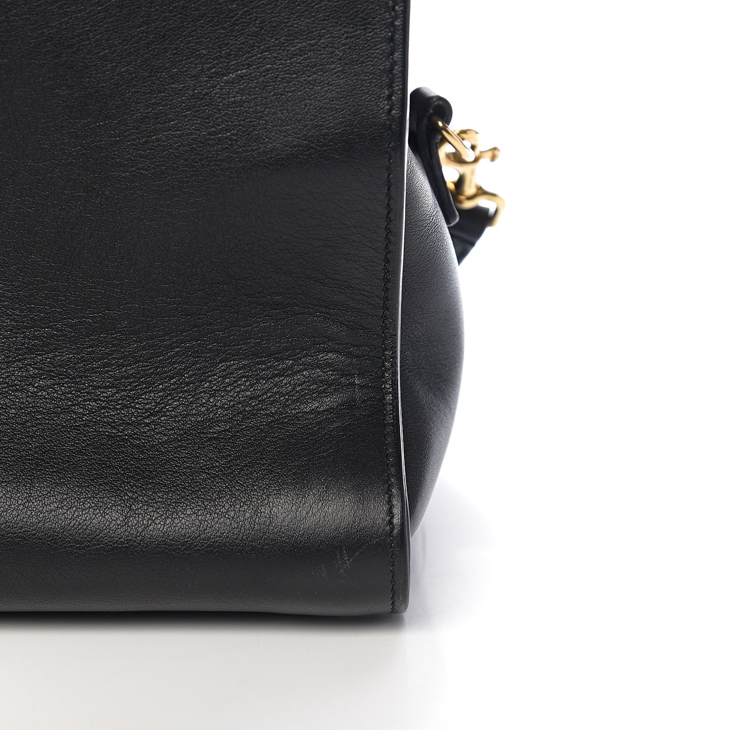 Calfskin Monogram Baby Cabas Black