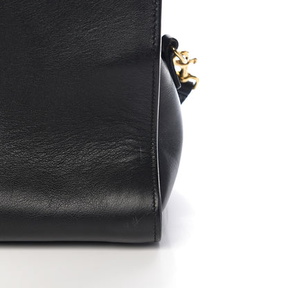 Saint Laurent Calfskin Monogram Baby Cabas Black 11 of 15