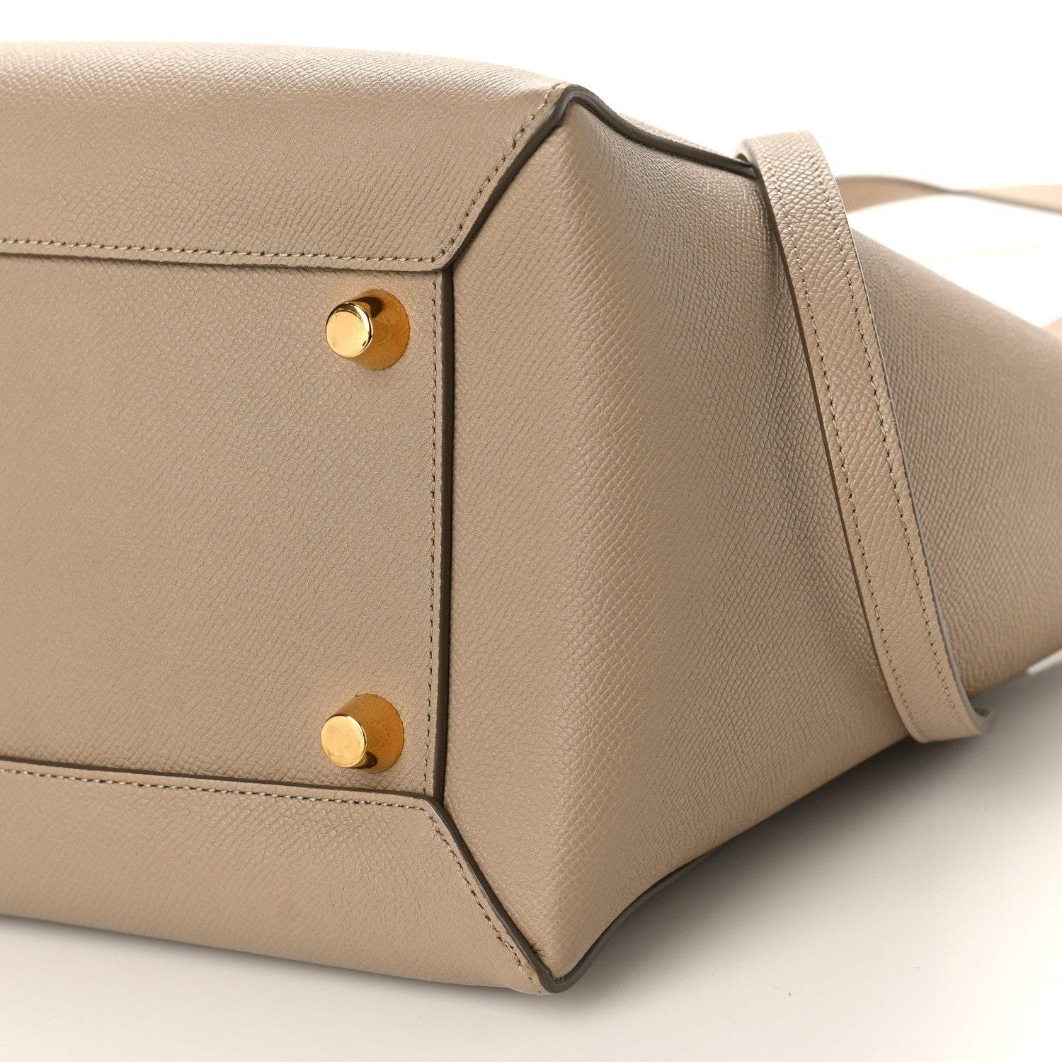 Celine Grained Calfskin Mini Belt Bag Light Taupe 7 of 9