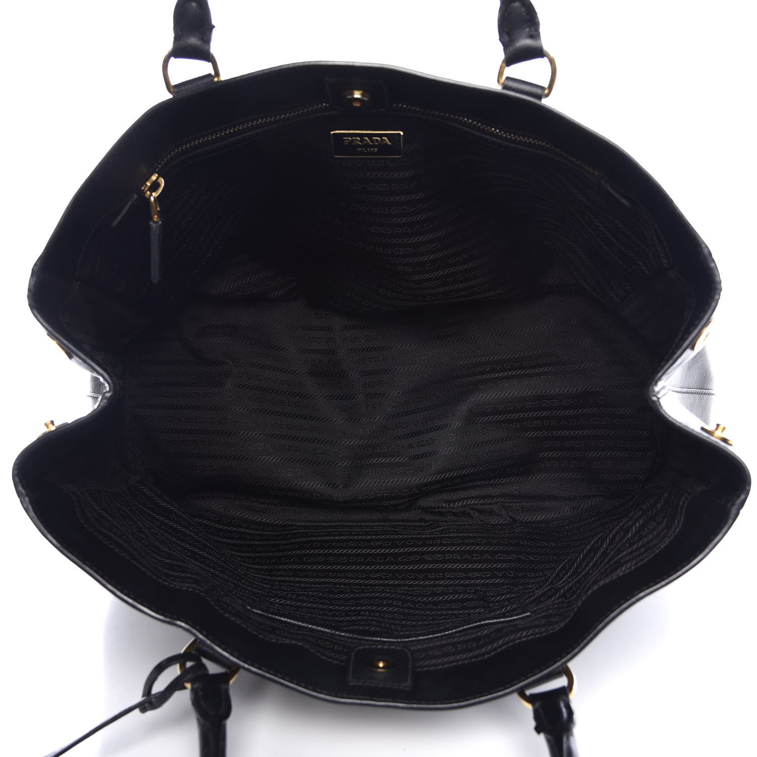 Prada Saffiano Lux Large Tote Black 5 of 15