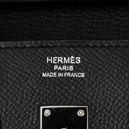 Hermes Epsom Birkin 25 Black 6 of 11