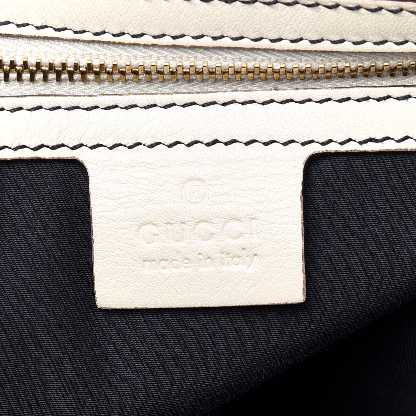Monogram Vintage Web Signature XL Bowler White