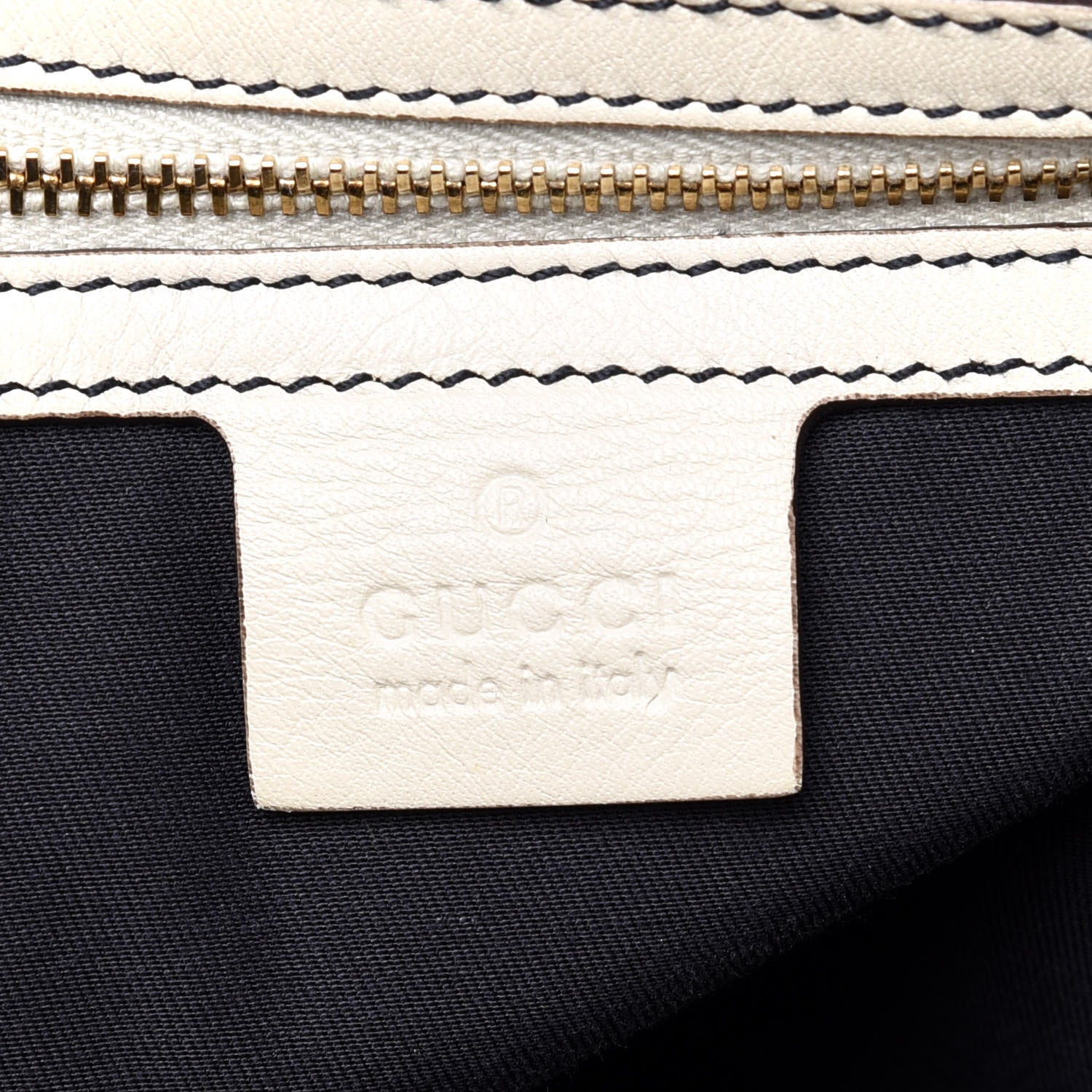 Gucci Monogram Vintage Web Signature XL Bowler White 5 of 15