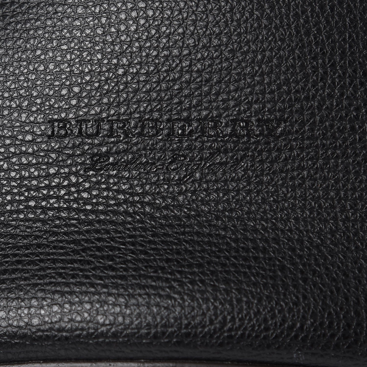 Burberry London Grainy Calfskin Small Lorne Bucket Crossbody Black 7 of 9