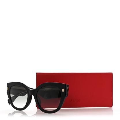 Fendi Acetate Cat Eye Sunglasses FF0452/F/S Black 8 of 8