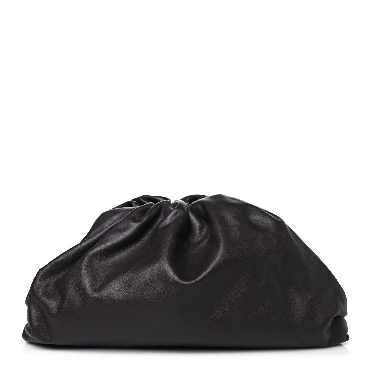 Bottega Veneta Smooth Butter Calf The Pouch Oversized Clutch Fondant 1 of 10