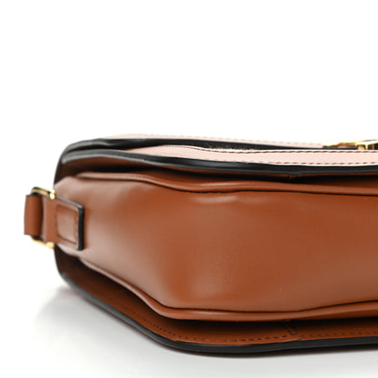 Celine Textile Calfskin Classique Triomphe Bag Natural Tan 10 of 11