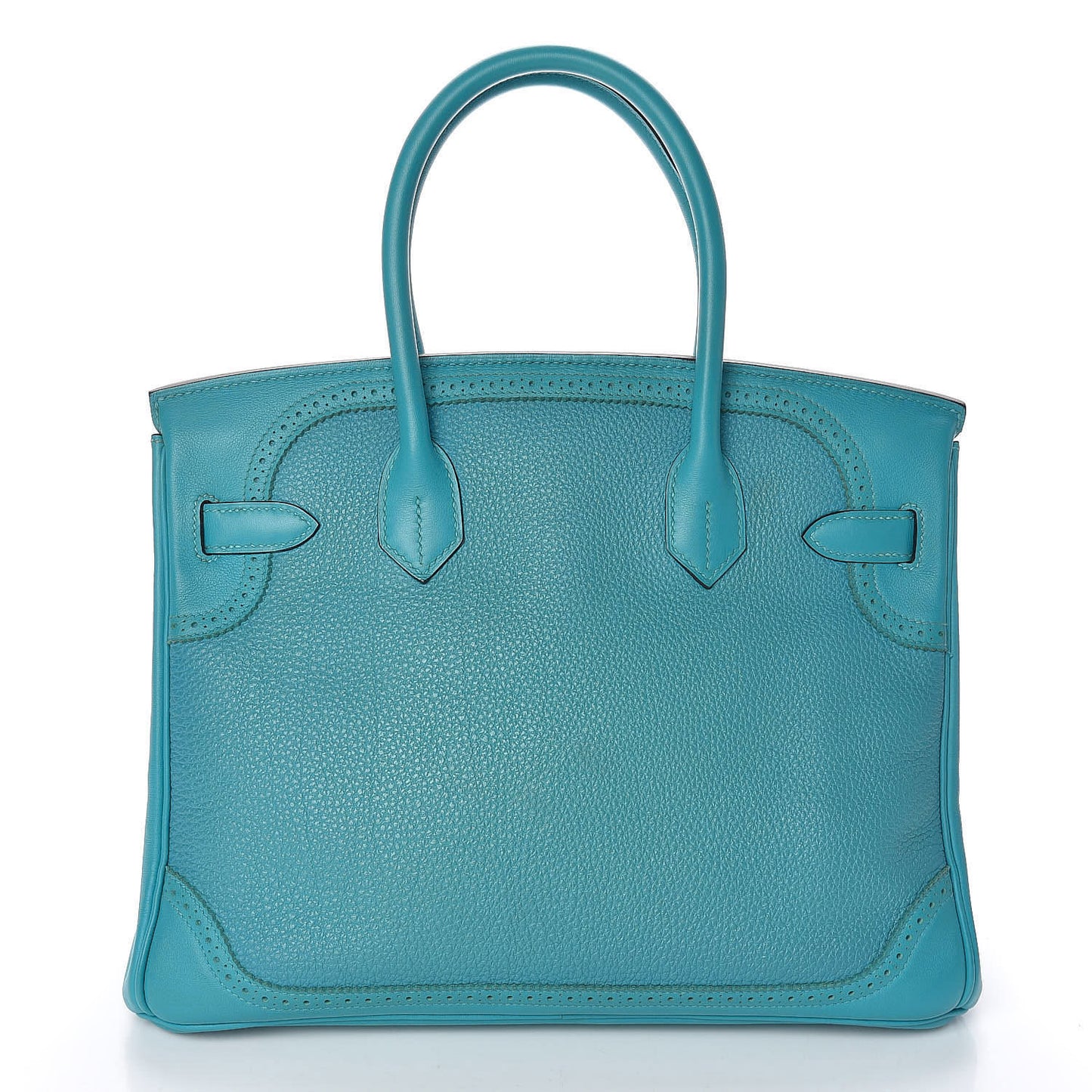 Togo Swift Ghillies Birkin 30 Turquoise