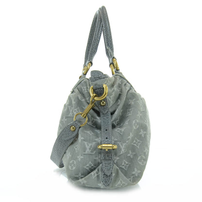 Louis Vuitton Denim Neo Cabby MM Grey 4 of 11