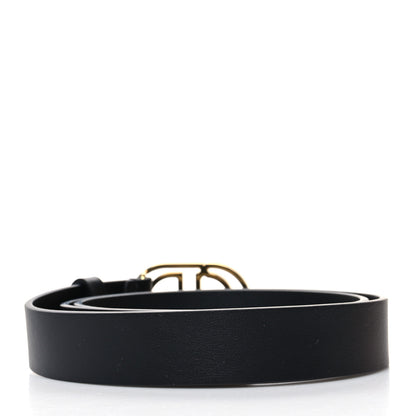 Christian Dior Calfskin CD Belt 85 Black 2 of 6