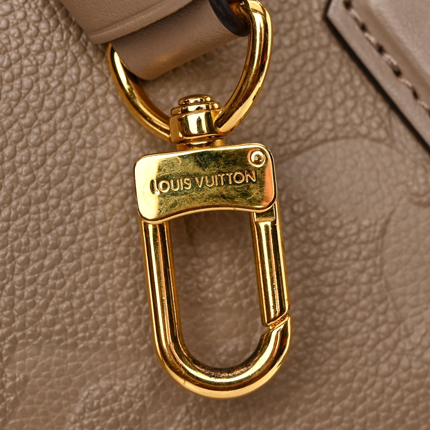 Louis Vuitton Empreinte Monogram Giant Speedy Bandouliere 25 Tourterelle 15 of 17