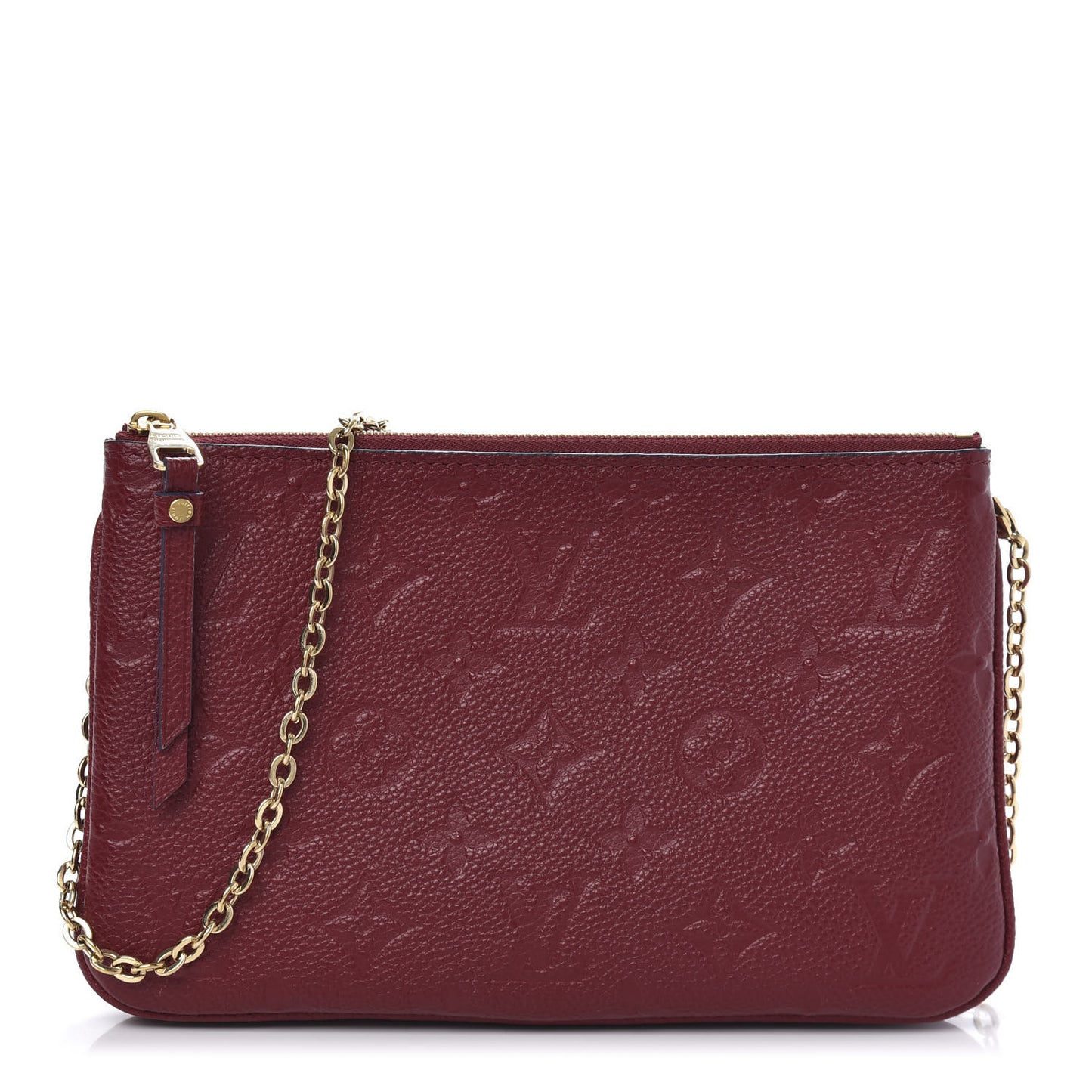 Empreinte Double Zip Pochette Cherry Berry
